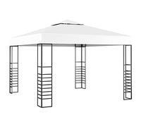 vidaXL Gazebo da Giardino 3x3 m Bianco