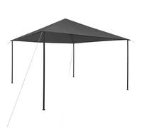 vidaXL Gazebo da Giardino 4x4x3 m Antracite 180 g/m²