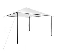 vidaXL Gazebo da Giardino 4x4x3 m Bianco 180 g/m²