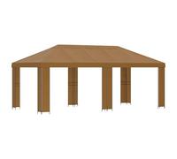vidaXL Gazebo da giardino 6 x 3 m Beige poliestere e acciaio 190, giardino e terrazza, stile industriale, design moderno, atmosfera accogliente, spazio urbano, soluzioni sostenibili, layout creativi