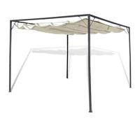 vidaXL Gazebo da Giardino con Tettuccio Retrattile