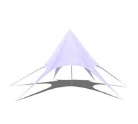 vidaXL Gazebo padiglione tenda da giardino a stella esagonale 14m