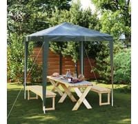 vidaXL Gazebo per Feste Professionale 2x2 m Verde