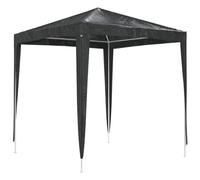 vidaXL Gazebo per Feste Professionale Tenda per Feste Tendone Copertura Telo di Protezione Padiglione per Eventi Telone 2x2m Antracite