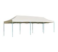 vidaXL Gazebo Pieghevole Pop-Up Crema Tendone Padiglione Chiosco Bersò Pergola