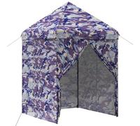 vidaXL Gazebo Pop-up con 4 Pareti 2 x 2 m Blu Cacciatore