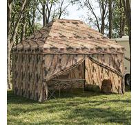 vidaXL Gazebo Pop-up con 4 Pareti 3 x 4 m Mimetico Foresta