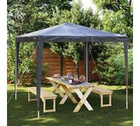 vidaXL Gazebo Professionale 2,5x2,5 m Antracite 90 g/m²