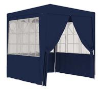 Revera Gazebo Professionale con Pareti 2,5x2,5 m Blu 90 g/m²