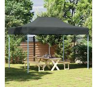 vidaXL Gazebo Professionale Pieghevole 3x4m in Acciaio Antracite