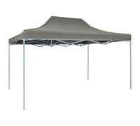 VIDAXL - Gazebo Professionale Pieghevole 3x4m In Acciaio Antracite