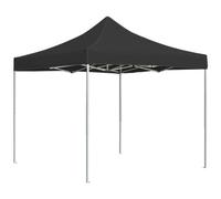 VIDAXL - Gazebo Professionale Pieghevole in Alluminio 3x3 m Antracite