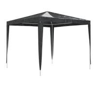 vidaXL Gazebo Professionale Tenda per Feste Tendone Copertura Telo di Protezione Padiglione per Eventi Telone 2,5x2,5 m Antracite 90 g/m²