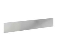 vidaXL Bordura per Prato 20 pcs 100 x 18 cm Acciaio Argento,