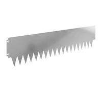 vidaXL Bordura per Prato 20 pcs metallo, Bordatura in Acciaio Moderna, Resistente alle Intemperie, Decorazione per Giardino, Accessorio per Esterni