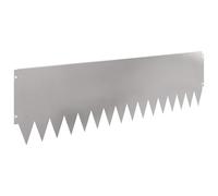 vidaXL Bordura per Prato 20 pcs 103 x 30 cm Acciaio Argento,