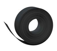 vidaXL Bordatura per giardino 25 m 20 cm PE Nero, Bordi Giardino, Barriera Moderna, Resistente alle Intemperie, Leggera Per Dividere il Tuo Spazio Esterno
