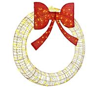 vidaXL Ghirlanda con 150 LED Bianco caldo 120 cm PET