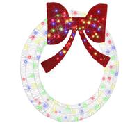 vidaXL Ghirlanda con luci a strisce a LED Multicolore 120 cm Acrilico