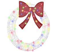 vidaXL Ghirlanda con luci a strisce a LED Multicolore 75 cm Acrilico