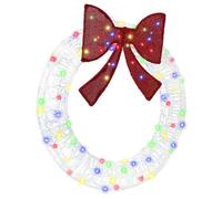vidaXL Ghirlanda con luci a strisce a LED Multicolore 90 cm Acrilico