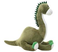 vidaXL Giocattolo di Peluche Dinosauro Brontosaurus Verde