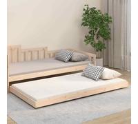 VIDAXL - Giroletto 100x200 Cm In Legno Massello Di Pino