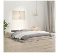 vidaXL Giroletto 150x200 cm King in Legno Massello di Pino