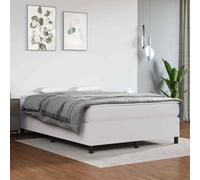 vidaXL Giroletto a Molle Bianco 140x200 cm in Similpelle