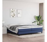 vidaXL Giroletto a Molle Blu 200x200 cm in Tessuto