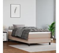 vidaXL Giroletto a Molle Cappuccino 80x200 cm in Similpelle