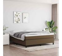 VIDAXL - Giroletto Marrone 180x200 cm in Tessuto - SPEDIZIONE GRATUITA