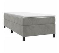 vidaXL Giroletto a Molle Rivestito in Velluto Letto Misure/Colori Diversi