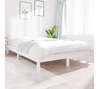 VIDAXL - Giroletto Bianco 120x200 Cm In Legno Massello Di Pino - SPEDIZIONE GRATUITA