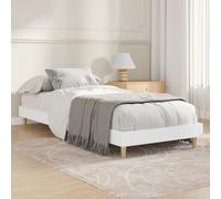 vidaXL Giroletto Bianco 75x190 cm in Legno Multistrato