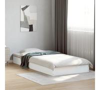 vidaXL Giroletto Bianco 75x190 cm in Legno Multistrato