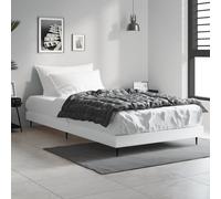 vidaXL Giroletto Bianco 90x200 cm in Legno Multistrato
