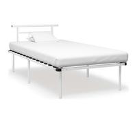 VIDAXL - Giroletto Bianco In Metallo 100x200 Cm