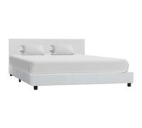 VIDAXL - Giroletto Bianco In Similpelle 160x200 Cm