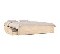 vidaXL Giroletto con Cassetti 140x190 cm