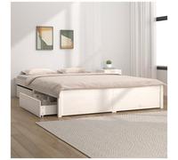 Giroletto con cassetti bianco 160x200 cm