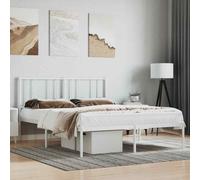 AX Giroletto Bianco 196x146x90cm Testiera Ospiti Elegante Dormire Rete 0k 352529