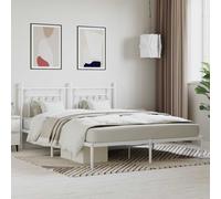 AX Giroletto Bianco 207x187x97cm Testiera Doghe Letto Ospiti Dormire News 353590