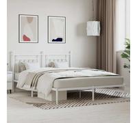 AX Giroletto Bianco 207x187x97cm Testiera Doghe Letto Ospiti Dormire News 353590