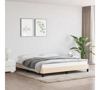 vidaXL Giroletto Crema 180x200 cm in Tessuto