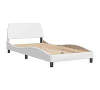 vidaXL Giroletto Dover – 100x200 cm in similpelle – Bianco