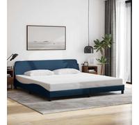 vidaXL Giroletto Dover Blu 200x200 cm in Tessuto