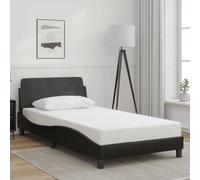 vidaXL Giroletto Dover Nero 100x200 cm in Similpelle