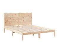 vidaXL Giroletto Extra Lungo Senza Materasso 160x210 cm Legno Massello, mobili Camera da Letto, Letto Matrimoniale, giroletto in Legno, Letto