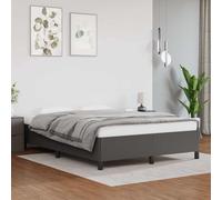 vidaXL Giroletto Grigio 140x190 cm in Similpelle